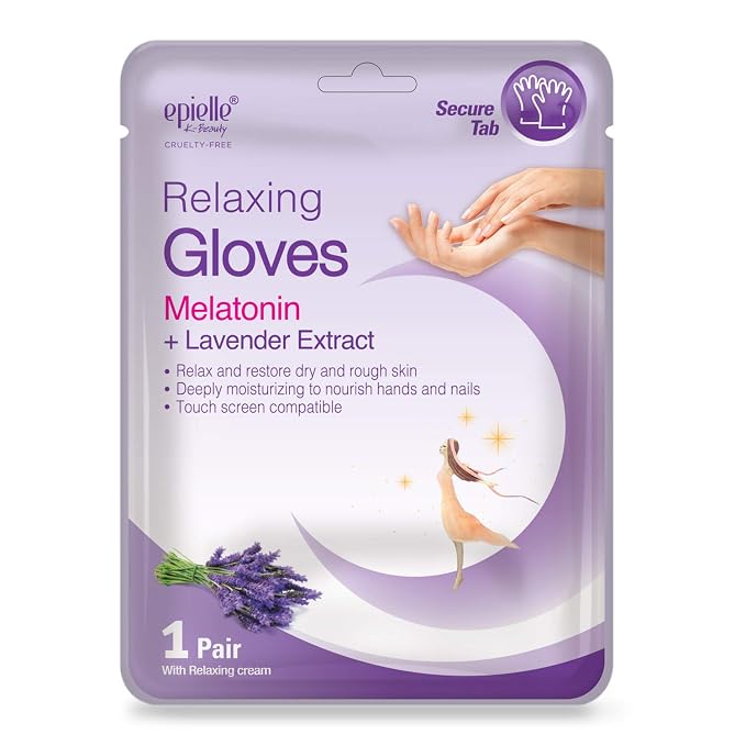 Epielle Relaxing & Nourishing Hand & Foot Masks, Repair and Soften Dry - Image 4