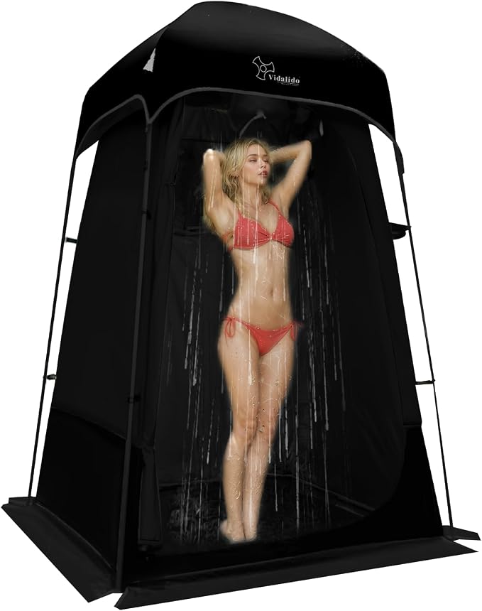 Outdoor Shower Tent Changing Room Privacy Portable Camping Shelters by Vidalido