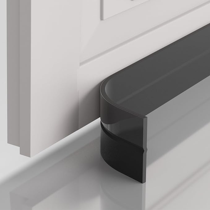 Door Seal Strip for Door Frame, 20ft Silicone Shower Glass Door Seal Strip - Image 7
