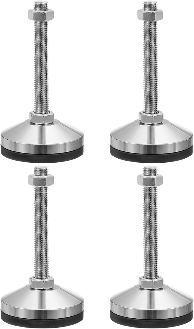 PATIKIL Furniture Leveling Feet 3.2" Dia Base M12 Thread by PATIKIL