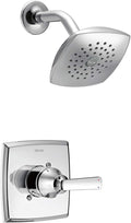 Delta Ashlyn 14 Series Shower Faucet Set, Chrome Shower Head and Handle Set by DeltaFaucet