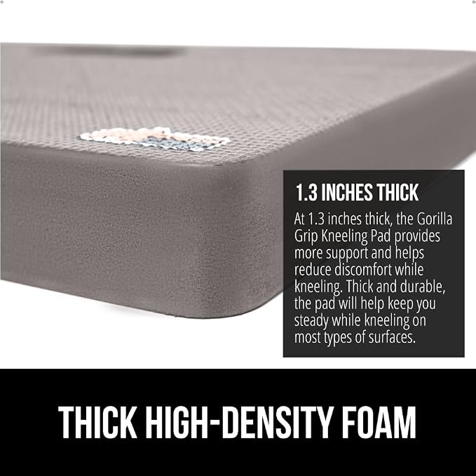 GORILLA GRIP Extra Thick Patent Pending Soft Foam Kneeling Pad, 2 PK, - Image 3
