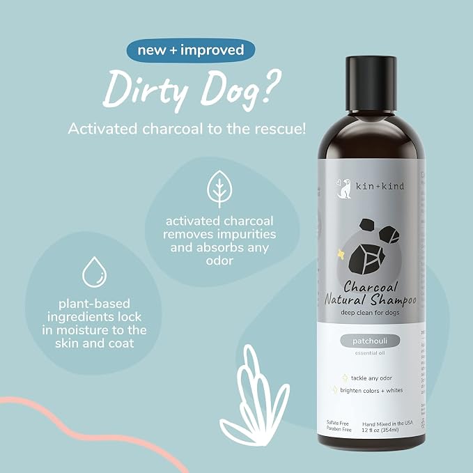 kin+kind Natural Cat & Dog Shampoo and Conditioner Set - Image 2