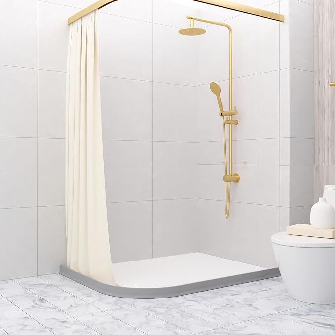 Raycity 3" High Shower Threshold Water Dam 98 IN Collapsible Shower Water - Image 8