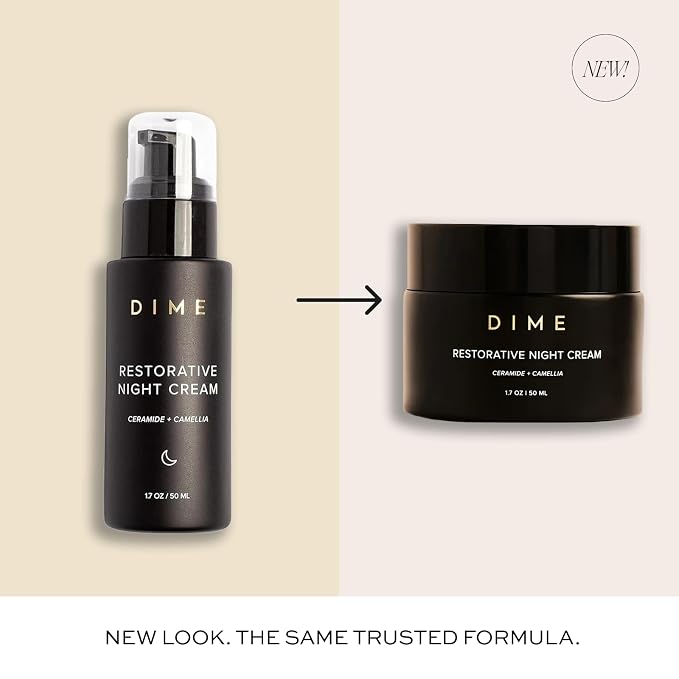 DIME Beauty Restorative Night Cream, Facial Moisturizer - Image 2
