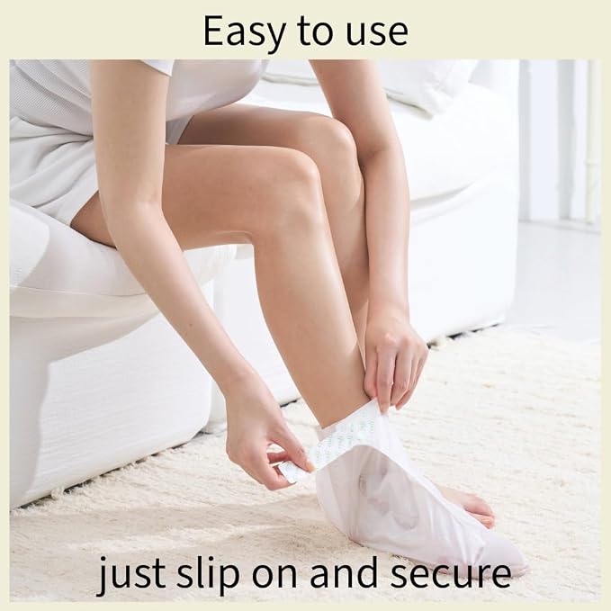 Relaxing Aroma Foot Mask 6 Pairs | Soothes & Restores Tired, Dry Feet | - Image 3