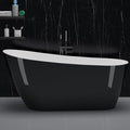 67 Inch Acrylic Freestanding Bathtub, Bathtub by Unknown