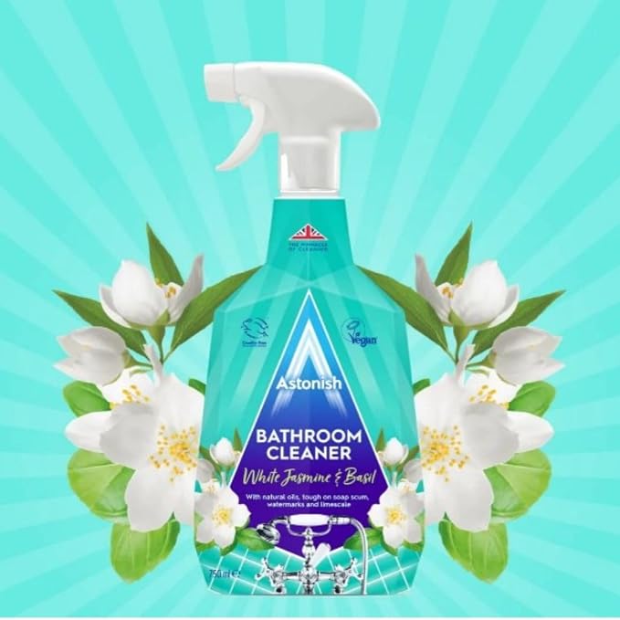 Astonish Streak Free Foaming Bathroom Cleaner Spray Bottle - Image 2