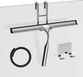 Shower Squeegee for Glass Door Stainless Steel Bathroom Squeegee Window Wiper by SSTOOHL