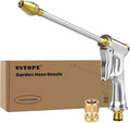 Garden Hose Nozzle, High Pressure Water Hose Nozzle Sprayer Head, fits 3/4” by Unknown