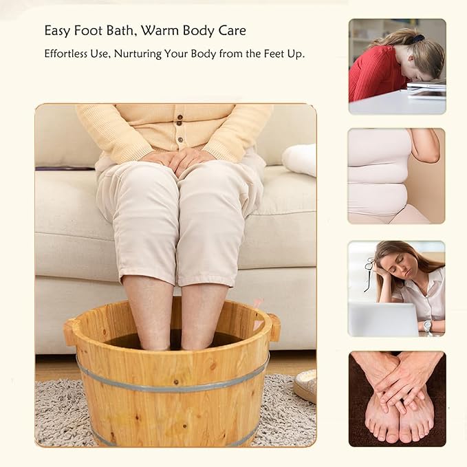 Mugwort Ginger Herb Foot Soak Bags 31.7OZ, Lymphatic Drainage Chinese Herbal - Image 5