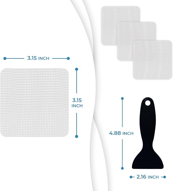 Anti Slip Shower Stickers 24 PCS, Invisible Non-Slip Shower Strips - Image 8