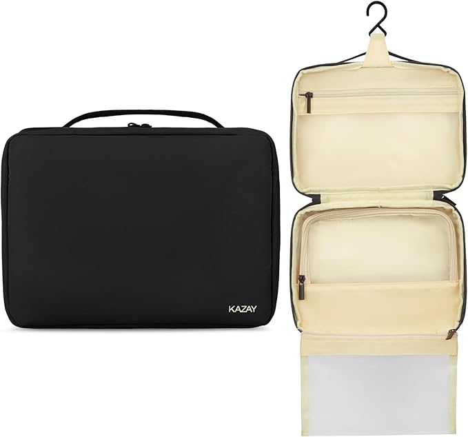 KAZAY Hanging Toiletry Bag by KAZAY