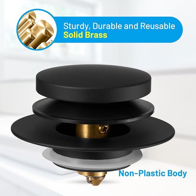Bathtub Drain Stopper, Uxoz Universal Tub Stopper - Image 7