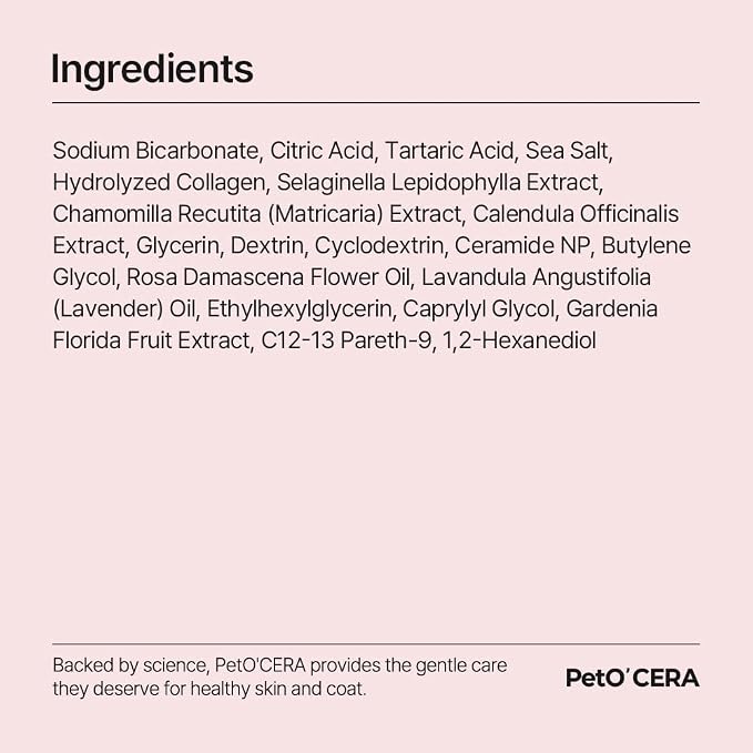 PetO’Cera Rosé Salt Bath for Dogs, Himalayan Pink Salt, Soothes Dry, Itchy Skin - Image 8