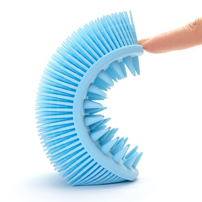 Premium Sensory Brush for Kids or Autism, Soft Silicone Body Scrubber, 2 in 1 - Image 6