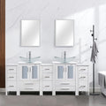 eclife 84" Modern Bathroom Vanity Sink Combo Freestanding Cabinet by eclife
