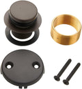 Bronze Tip Toe Bathtub Tub Drain Conversion Kit Assembly, Wellup Tub Drain Trim by WELLUP