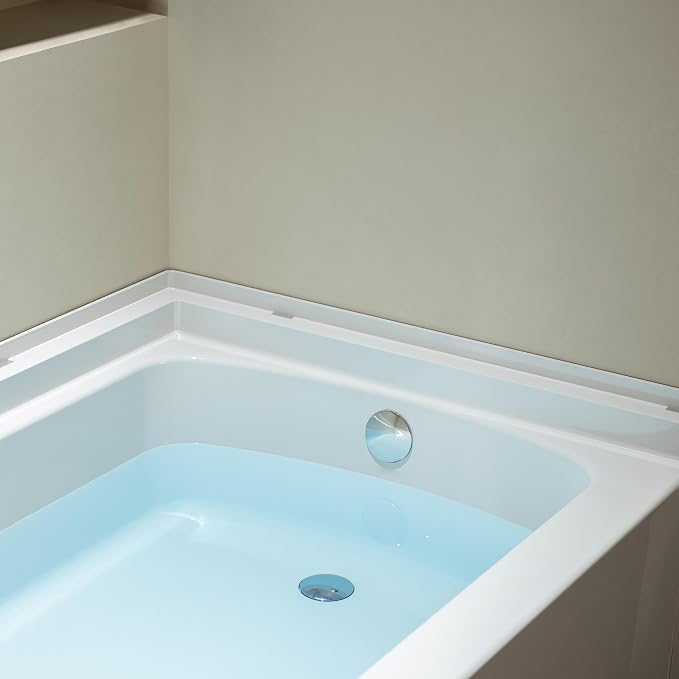 WOODBRIDGE 60” x 32” Alcove Soaking Bathtub in white - Image 10