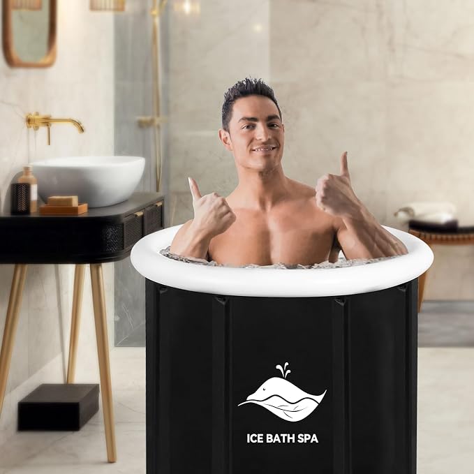 BDL Ice Bath Tub for Athletes, Extra Large Portable Freestanding Bathtub 105 - Image 2