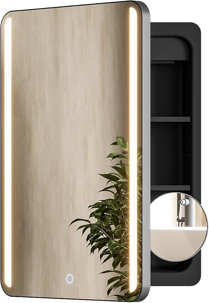 18x26 Inch LED Lighted Medicine Cabinet by ReinventingtheGoodinLife