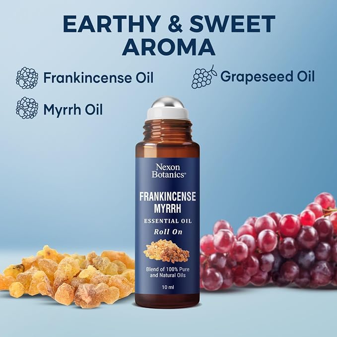 Frankincense & Myrrh Essential Oil Roll-On 10ml - Image 7