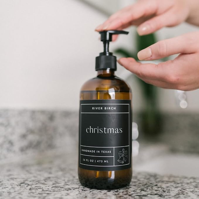 River Birch Christmas Scented Natural Hand Soap Refill - Image 2