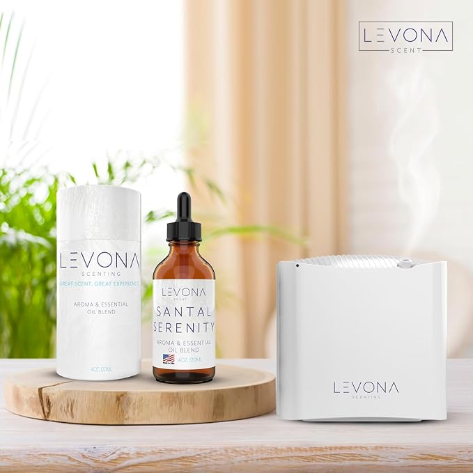Levona Scent Santal Serenity Essential Oil: Notes of Sandalwood, Papyrus & Amber - Image 5