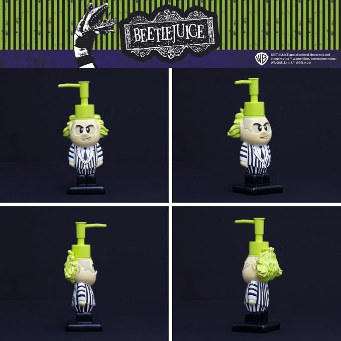 Beetlejuice Soap/Lotion/Hand Sanitizer Resin Pump Dispenser, 2.7 Ounces - Image 4