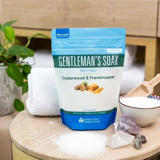 Gentleman's Bath Salt 32 Ounces Epsom Salt - Image 4