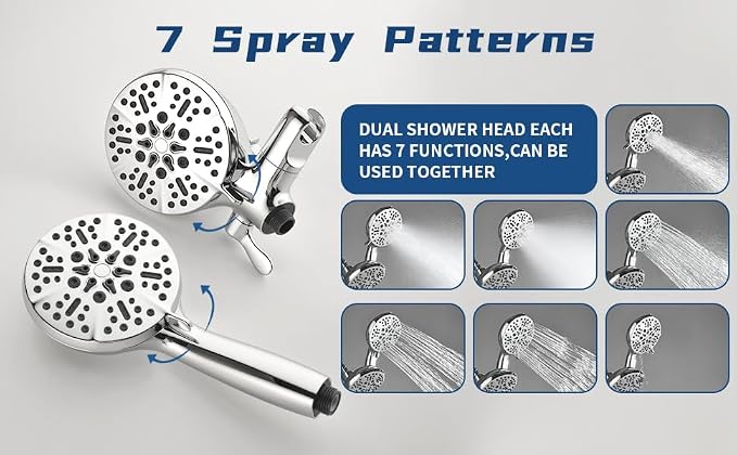 2 Handles Shower Faucet Set - Image 3