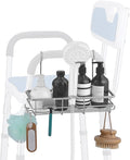Rustproof Hanging Shower Caddy for Shower Chair, Stainless Steel Bathroom by OrgCreator
