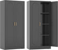 Metal Kitchen Storage Cabinets, 60”Pantry Cabinet by Steeloong