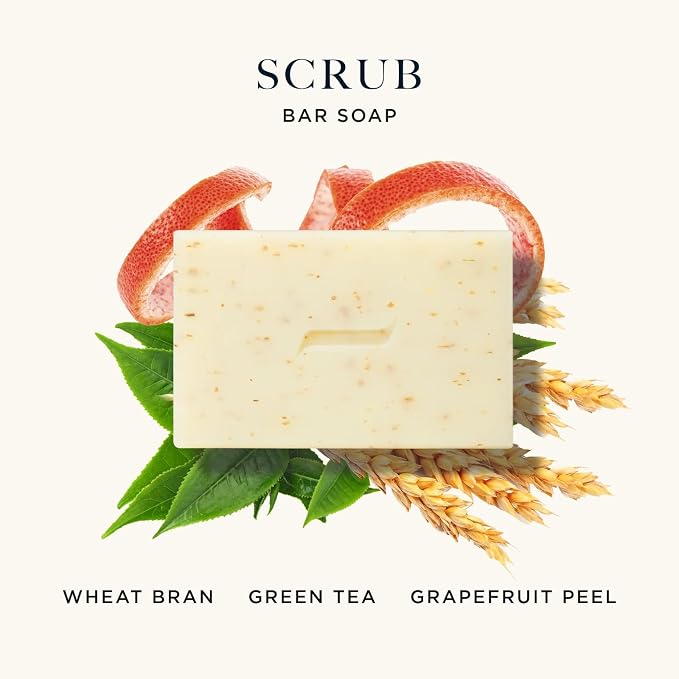 Caswell-Massey Heritage Body Scrub Castile Bar Soap - Image 2