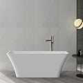 59 Inch Freestanding Acrylic Bathtub, Modern Soaking Tub by Unknown