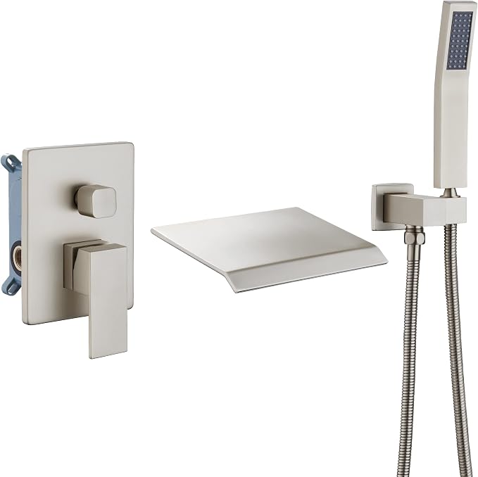 Upgraded Wall Mount Tub Filler Faucet by Dasan