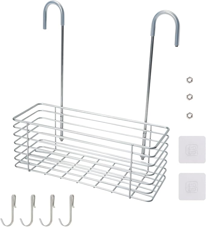 11.02" Shower Caddies, Hanging Shower Rack Bathroom Storage Rack, 304 Stainless by TSNAMAY