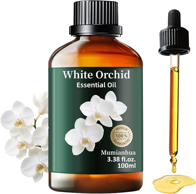 Mumianhua White Orchid Essential Oil Pure by Mumianhua