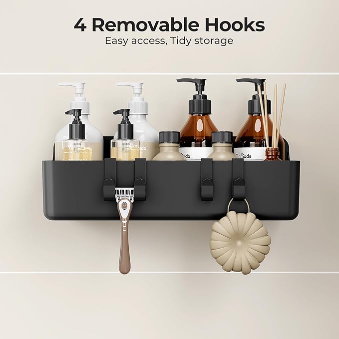 Orimade Shower Caddy 3-Pack, No-Drill Adhesive Shelves - Image 9