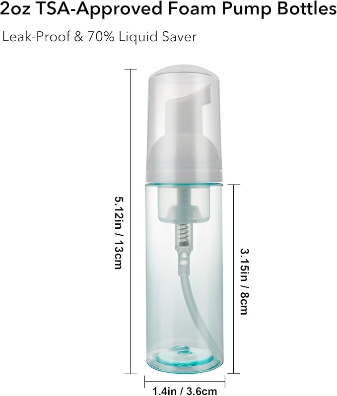 2oz Foam Pump Bottle - Image 2