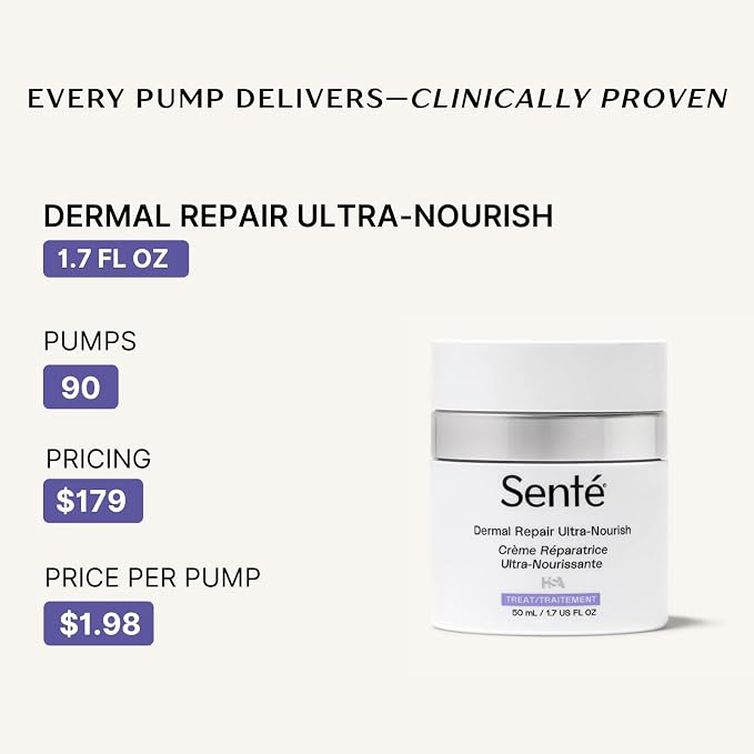 Senté Dermal Repair Ultra-Nourish | Rosacea Treatment - Image 4