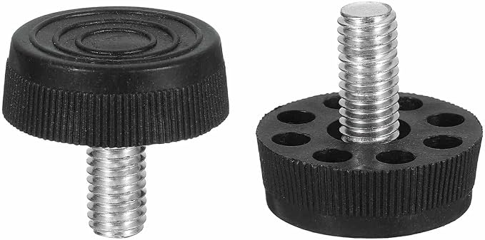 M8x17x30mm Screw on Furniture Glide Leveling Feet by DTGN