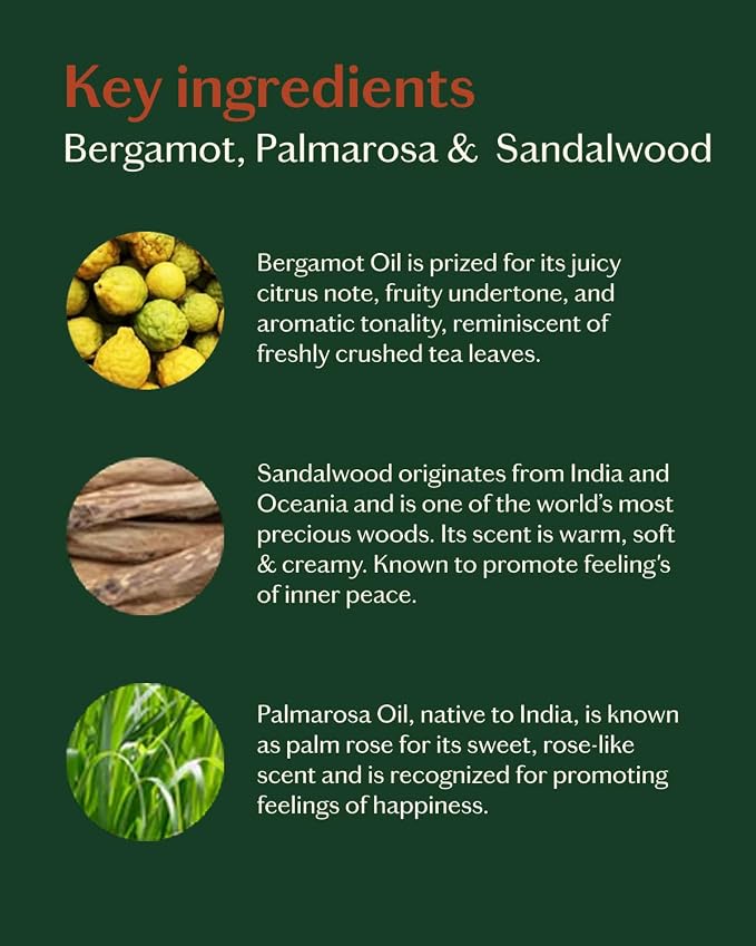 LIVEDROPS 24/7 Good Essential Oil Blend Bergamot Palmarosa Sandalwood | Daytime - Image 4