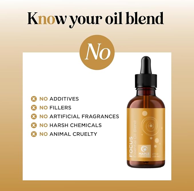 Focus Essential Oil Blend for Diffusers - Image 8