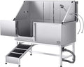 VEVOR Stainless Steel Dog Washing Station, Professional 62 inch Pet Grooming by VEVOR