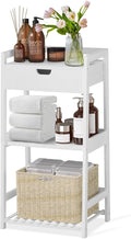 3 Tier Bamboo Bathroom Shelves by POXAKA