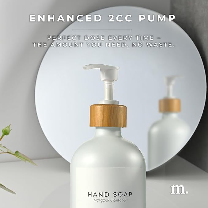 MaisoNovo Glass Soap Dispenser Bathroom Set | Hand Soap and Dish Soap Dispenser - Image 5