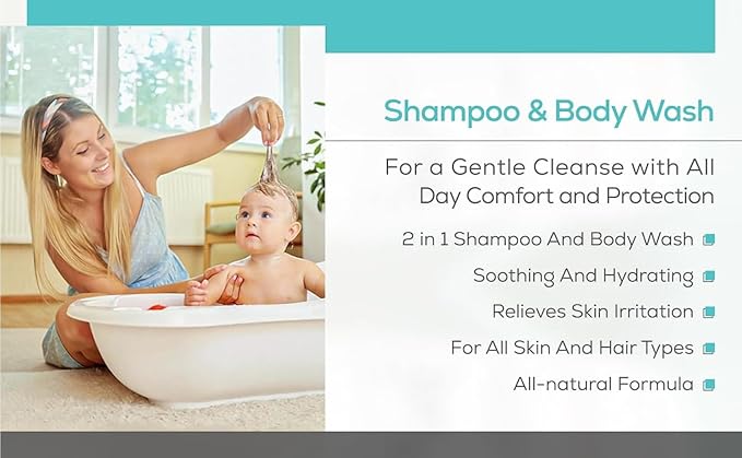 Shampoo & Body Wash + Conditioner Combo Set All Natural Formula - Image 8