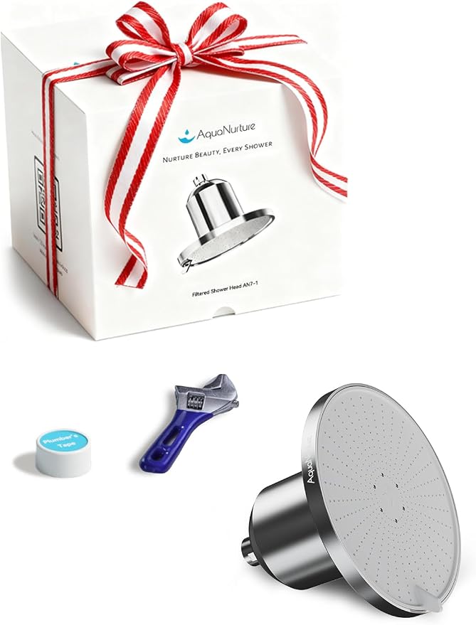 Filtered Shower Head with Filters, High Pressure 3 Modes 7 Inch Filter - Image 8