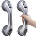 TAILI Shower Handles for Elderly Suction, 2 Pack 12 Inch Shower Grab Bars for by TAILI